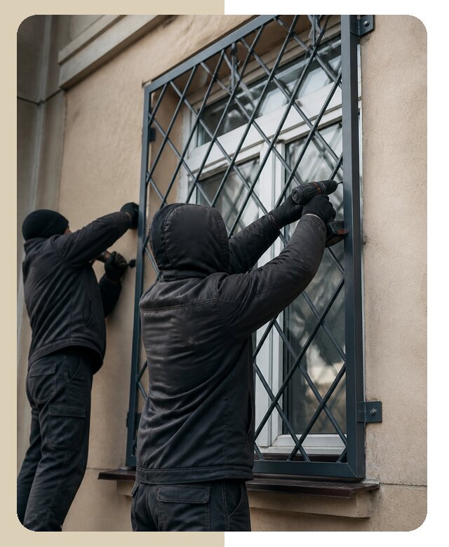 Установка антивандальных решеток на окна в Орехове-Зуеве